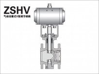 黑龙江气动活塞V型调节球阀